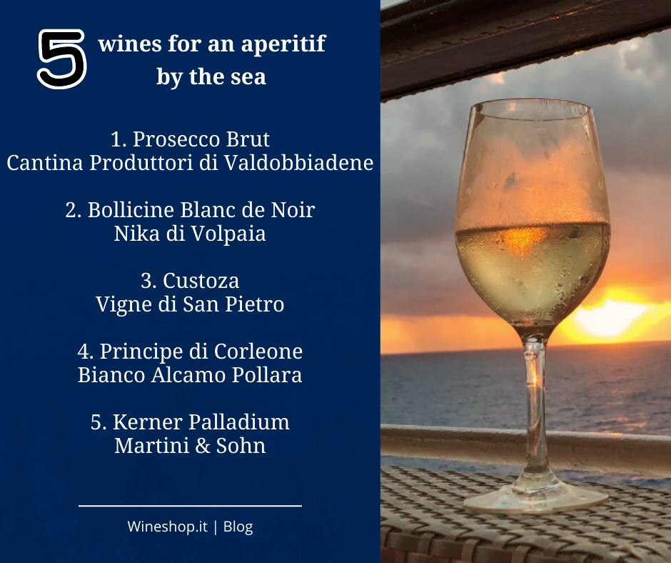 5 wines for an aperitif by the sea