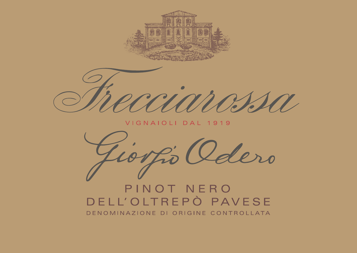 Pinot Nero Giorgio Odero Frecciarossa: 10 cose che devi sapere