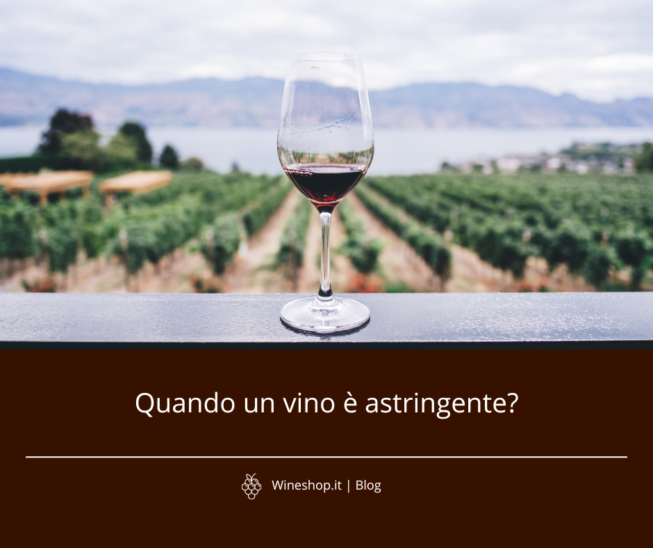 Quando un vino è astringente?
