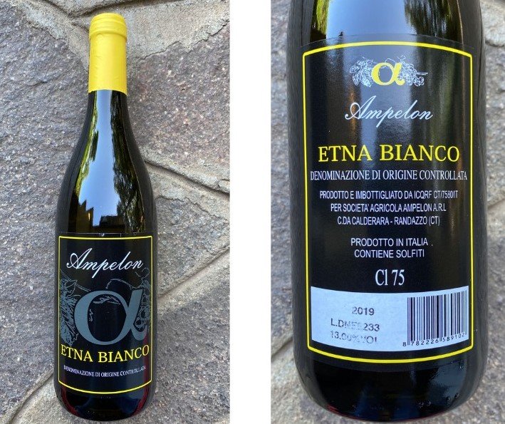 Etna Bianco Ampelon