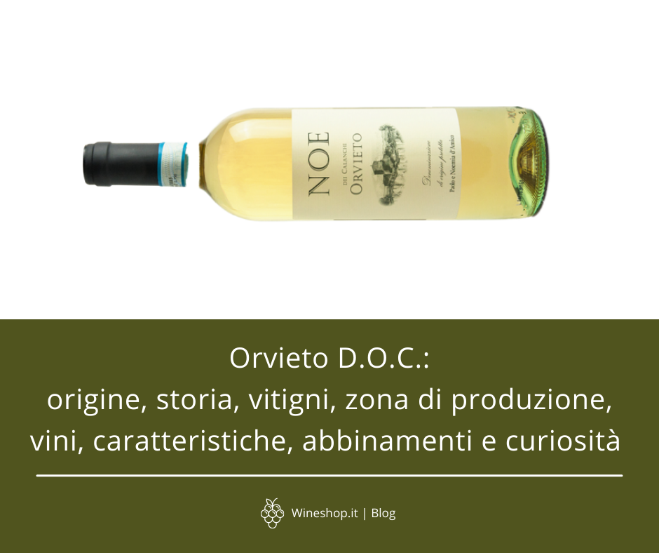 Orvieto D.O.C.: origine, storia, vitigni, zona di produzione, vini, caratteristiche, abbinamenti e curiosità
