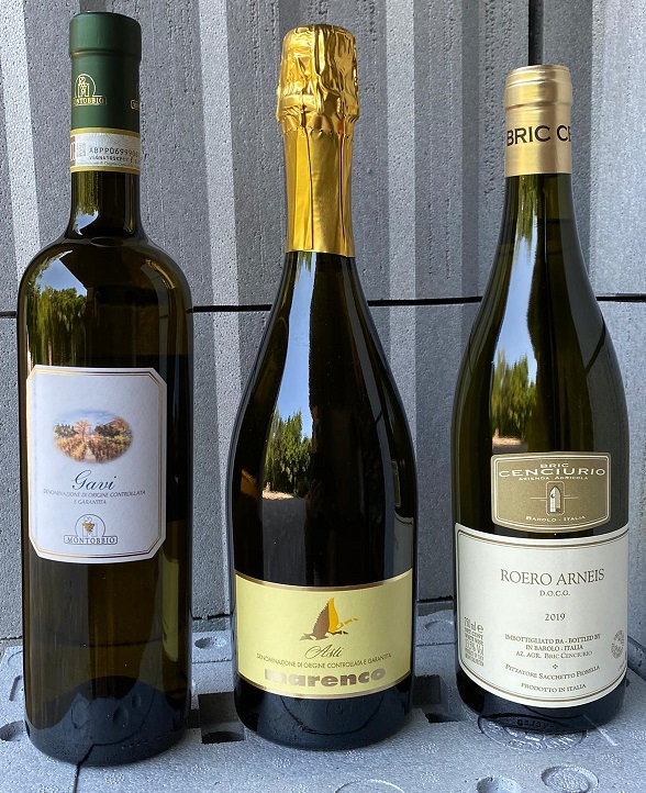 I migliori vini bianchi del Piemonte