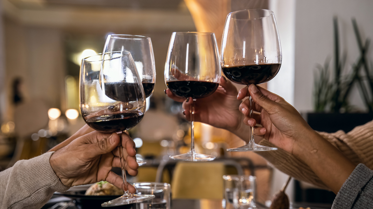 What is the best time to toast during a meal?