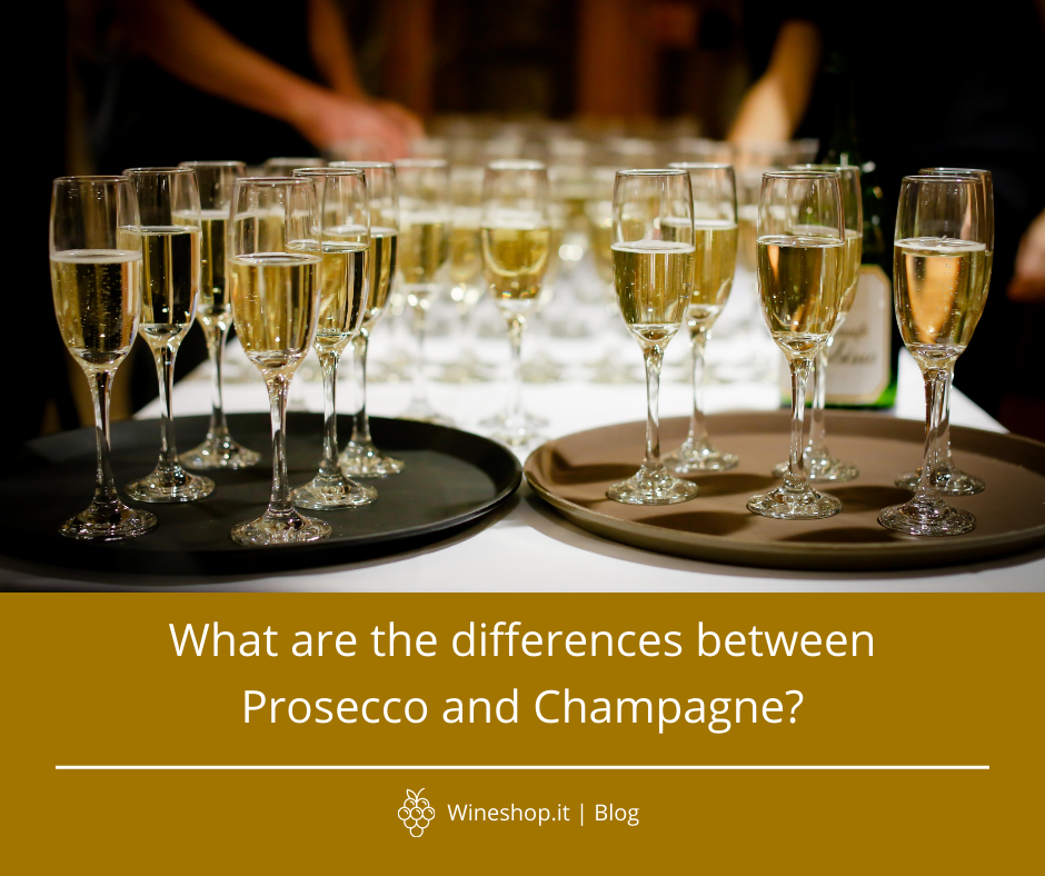 What are the differences between Prosecco and Champagne?