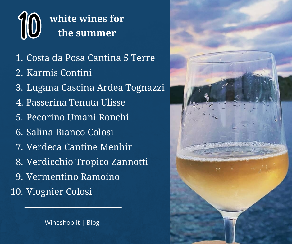 10 white wines to drink in summer Blog