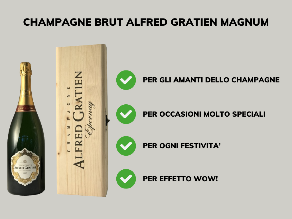 Champagne Brut Alfred Gratien Magnum