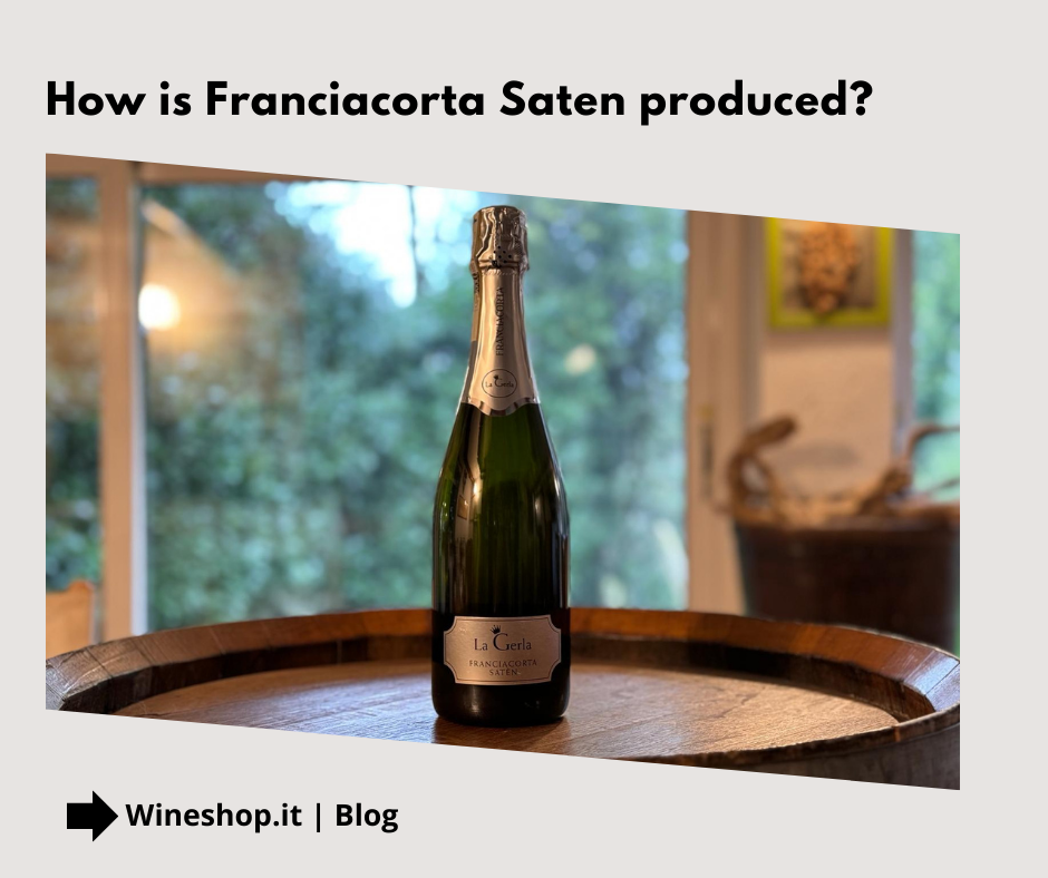 How is Franciacorta Saten produced?