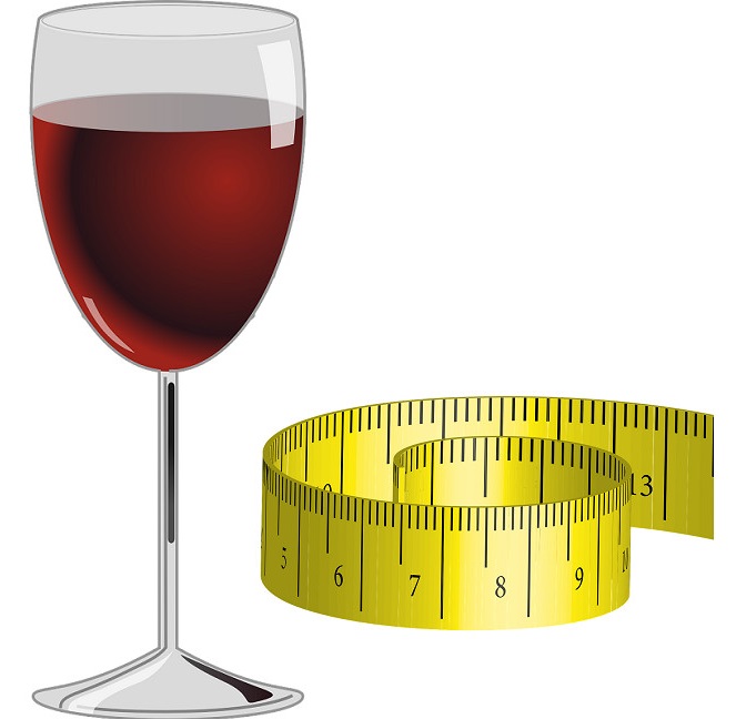 Quante calorie contiene un bicchiere di vino?