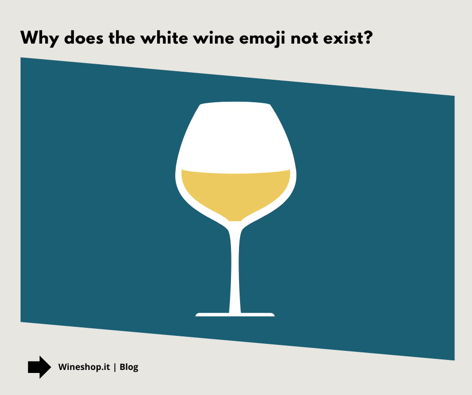 Why does the white wine emoji not exist?