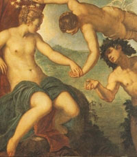 Arianna, Venere e Bacco